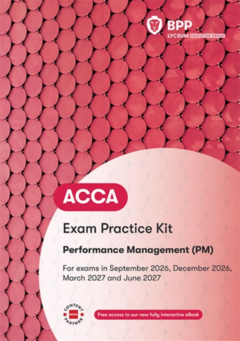 ACCA Performance Management : Exam Practice Kit/Product Detail/Accounting, Business & Legal