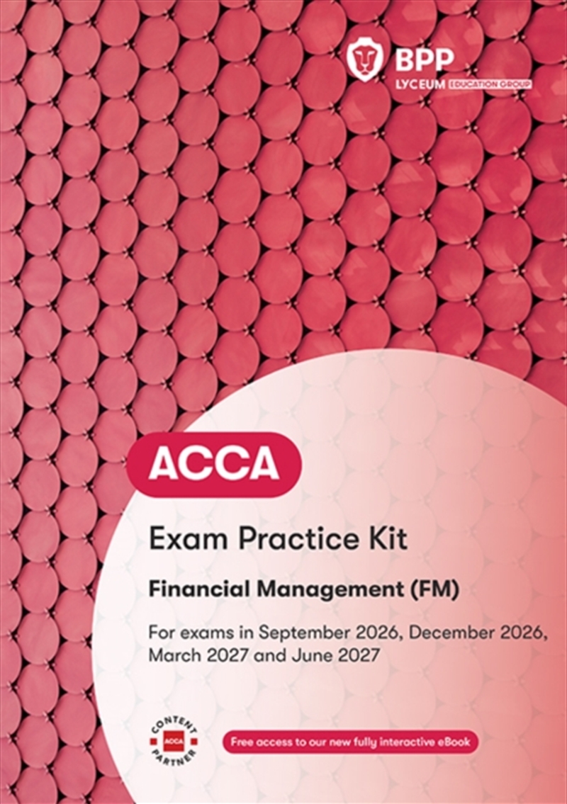 ACCA Financial Management : Exam Practice Kit/Product Detail/Accounting, Business & Legal