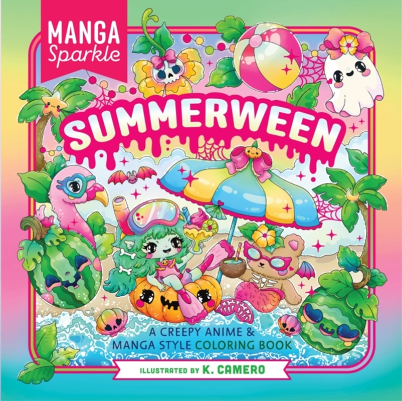 Manga Sparkle: Summerween : A Creepy Anime & Manga Style Coloring Book/Product Detail/Art