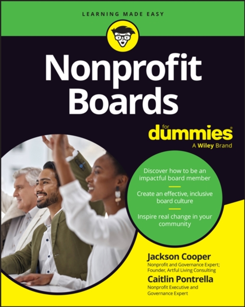 Nonprofit Boards For Dummies/Product Detail/Business Leadership & Management