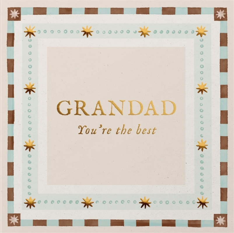 Grandad You’re The Best : Fill-in-the-Blank Keepsake Book That Can Be Sent as a Card/Product Detail/Family & Health