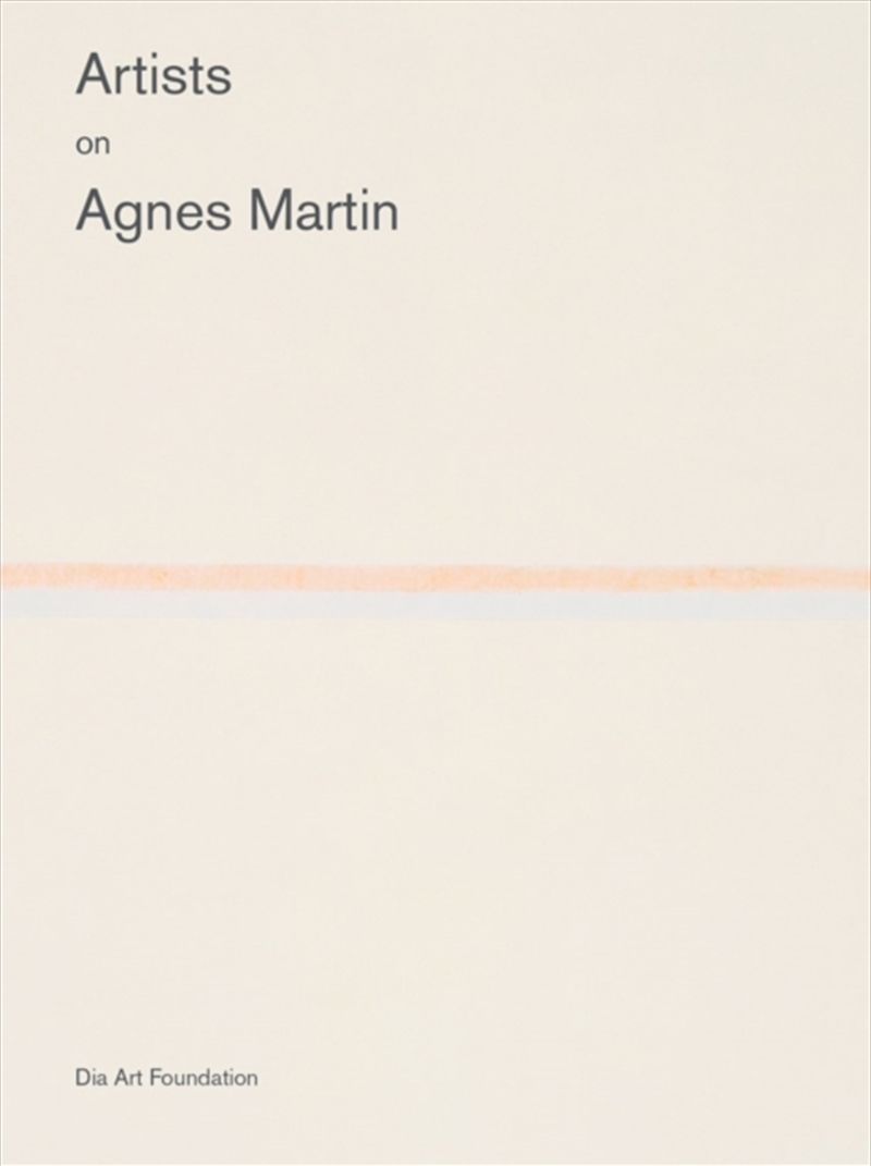 Artists on Agnes Martin/Product Detail/Art