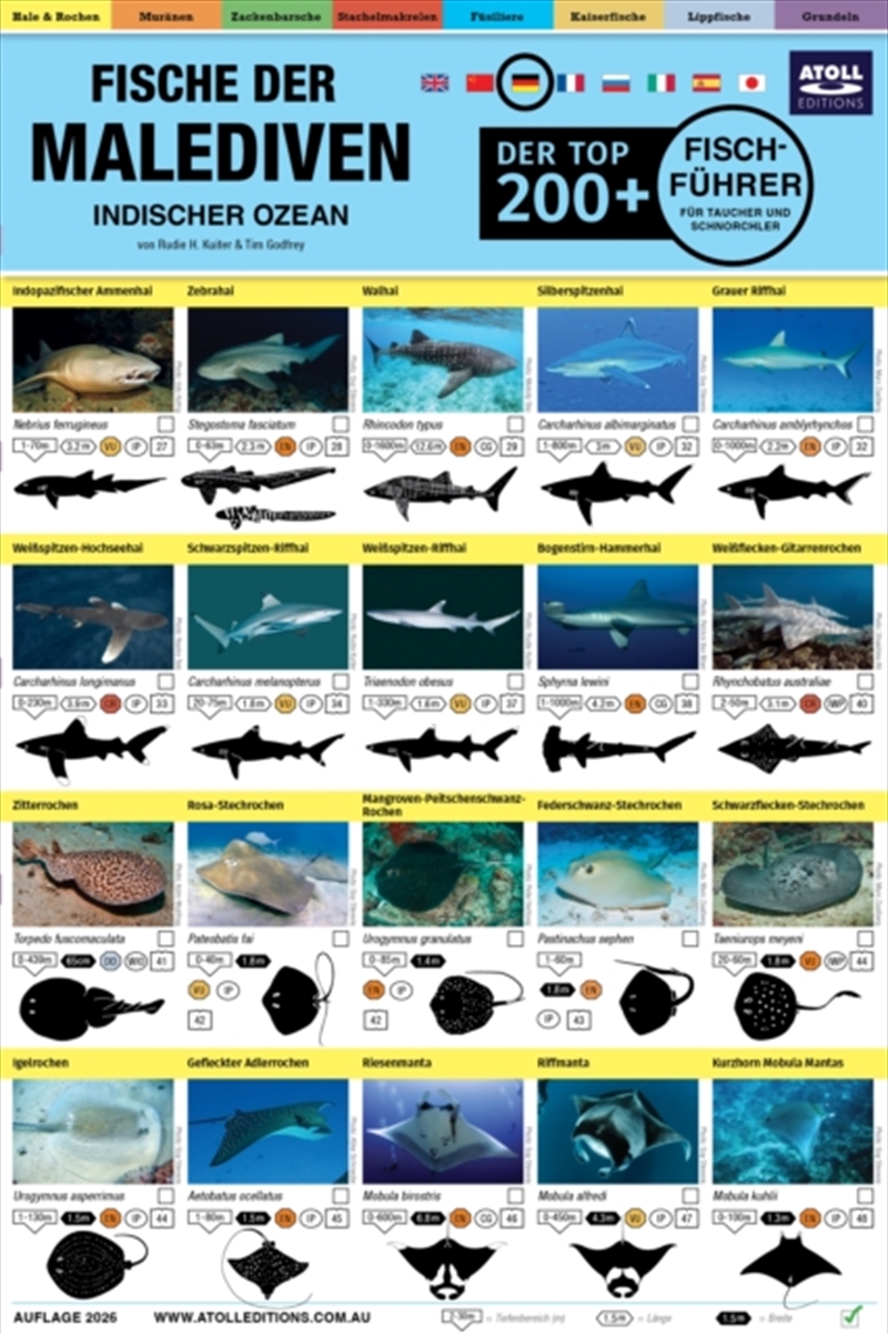 Malediven Fisch-Feldfuhrer : Der Top 200+ (German)/Product Detail/Animals & Nature