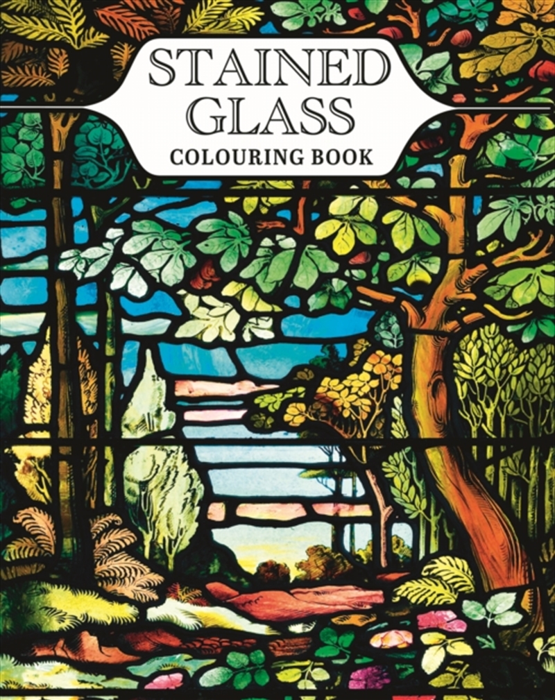 Stained Glass Colouring Book : With 45 Enchanting Designs/Product Detail/Adults Colouring