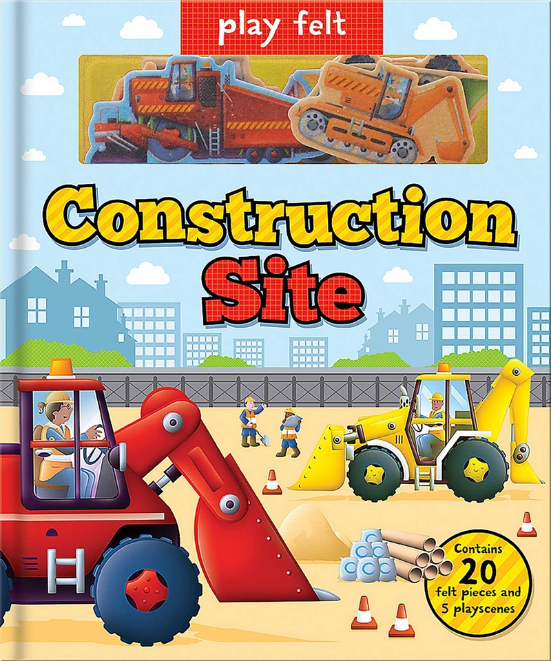 Construction Site Soft Felt Play/Product Detail/Kids Activity Books