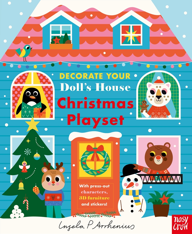 Decorate Your Doll's House: Christmas Playset/Product Detail/Early Childhood Fiction Books