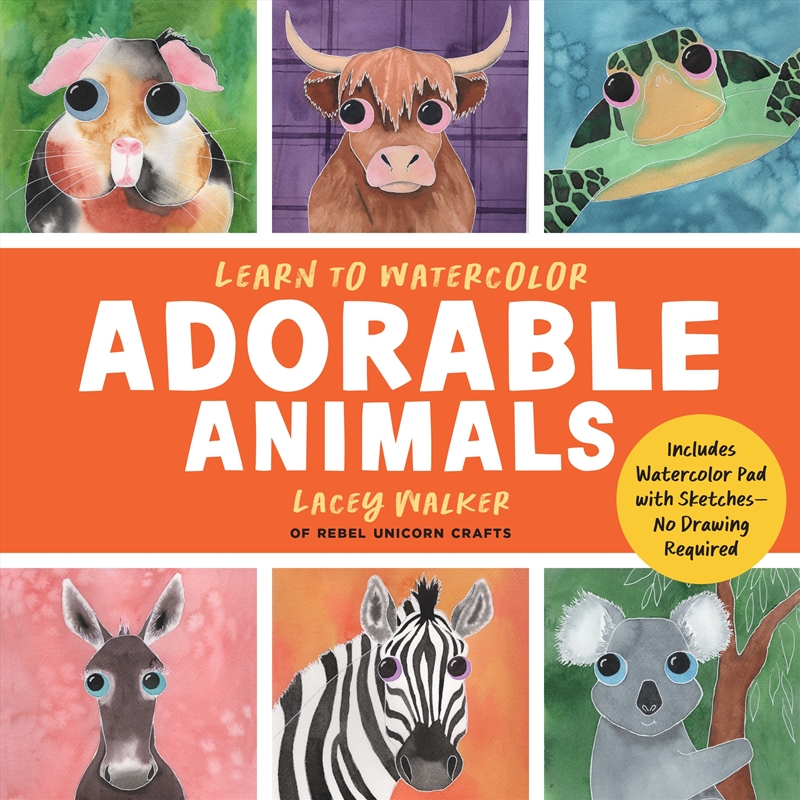 Learn to Watercolor Adorable Animals/Product Detail/Crafts & Handiwork