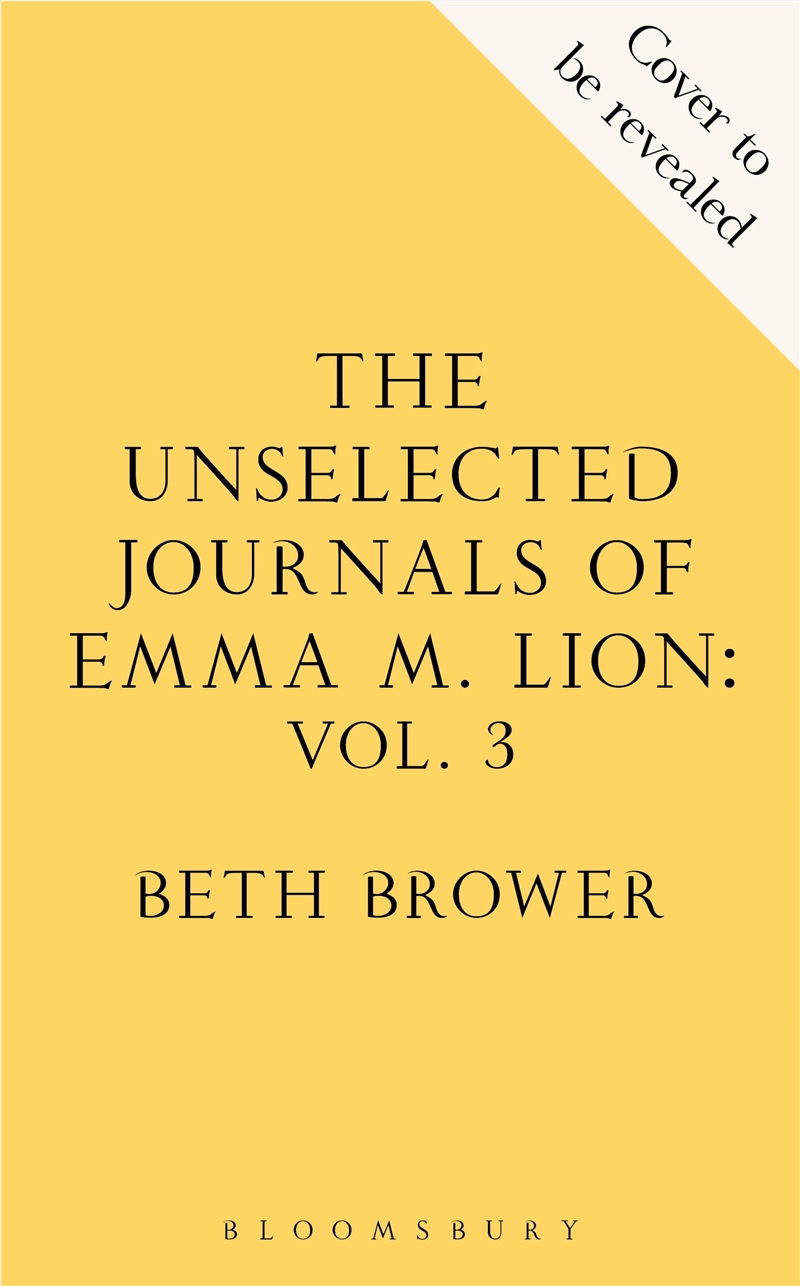 The Unselected Journals of Emma M. Lion, vol. 3/Product Detail/Modern & Contemporary
