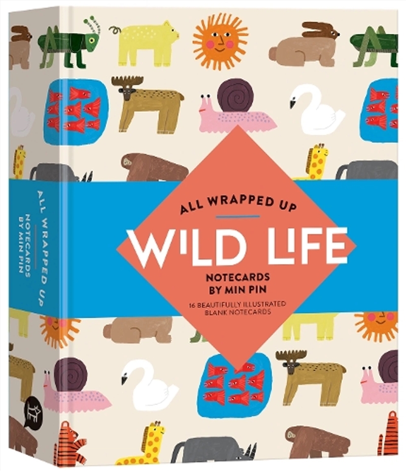 All Wrapped Up: Wild Life by Min Pin Notecards/Product Detail/Stationery