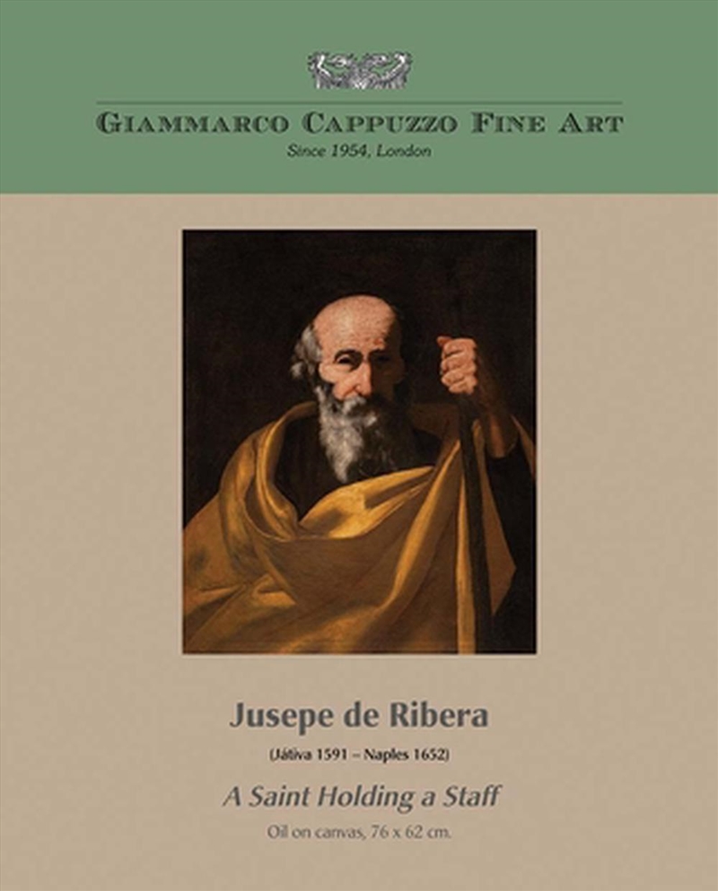 Jusepe de Ribera : A Saint Holding a Staff/Product Detail/Art
