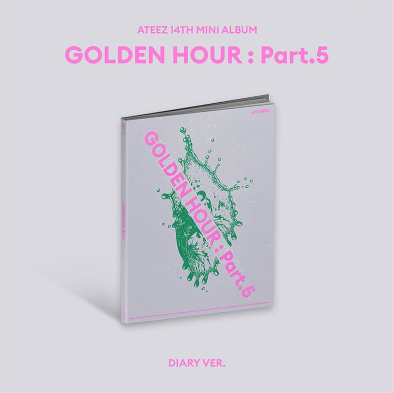 Ateez - Golden Hour : Part.5 14th Mini Album Standard Diary Ver/Product Detail/World