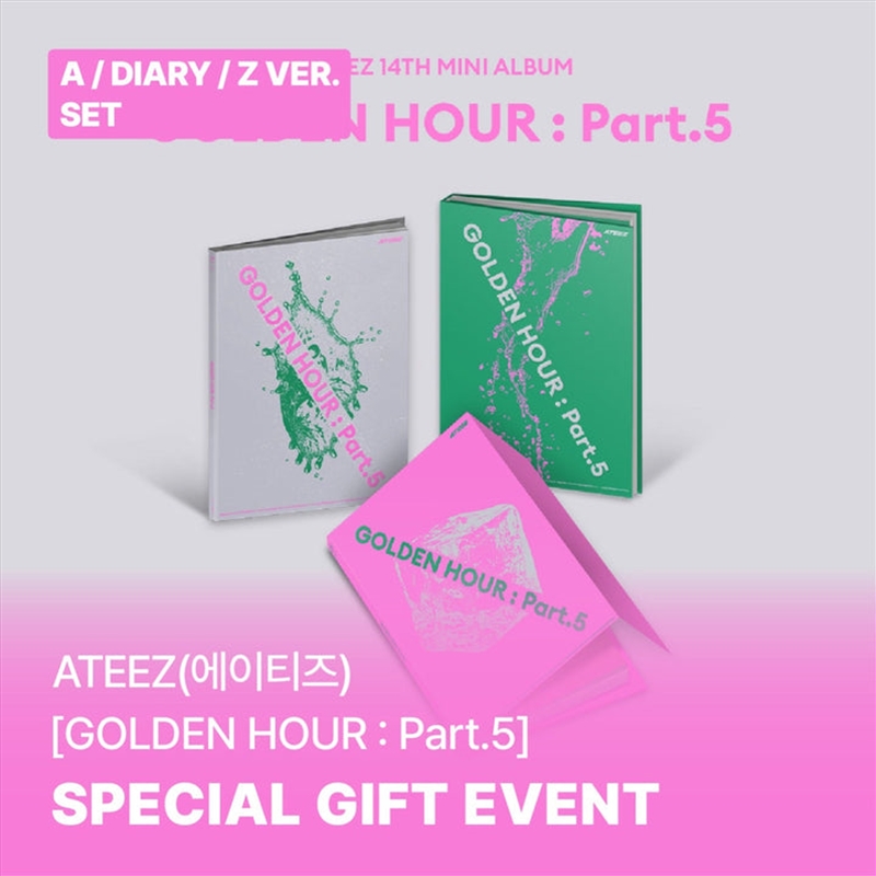 Ateez - Golden Hour : Part.5 14th Mini Album Soundwave Gift Standard Set/Product Detail/World