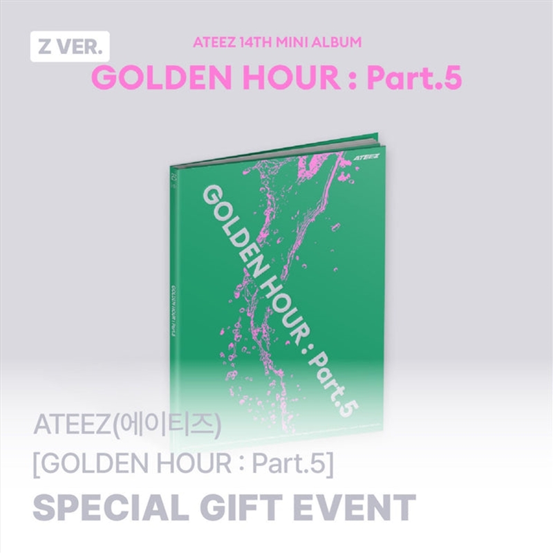 Ateez - Golden Hour : Part.5 14th Mini Album Soundwave Gift Standard Z Ver/Product Detail/World