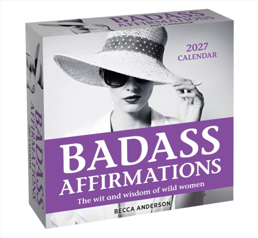 Badass Affirmations 2027 Day-to-Day Calendar/Product Detail/Calendars & Diaries