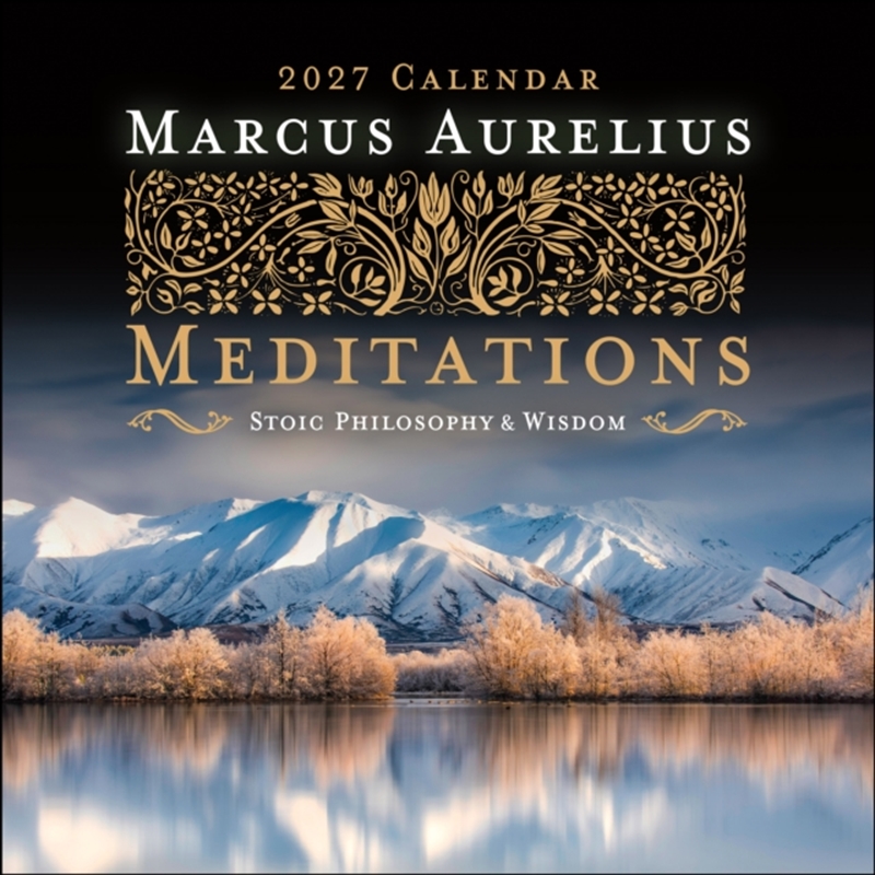 Marcus Aurelius Meditations 2027 Wall Calendar : Stoic Philosophy and Wisdom/Product Detail/Calendars & Diaries