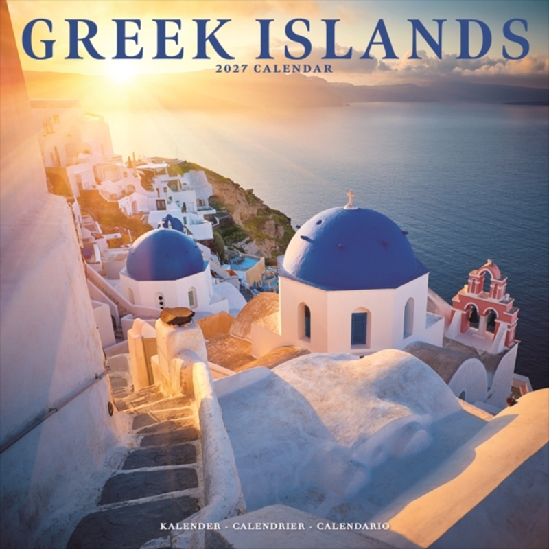 Greek Islands Wall/Product Detail/Calendars & Diaries