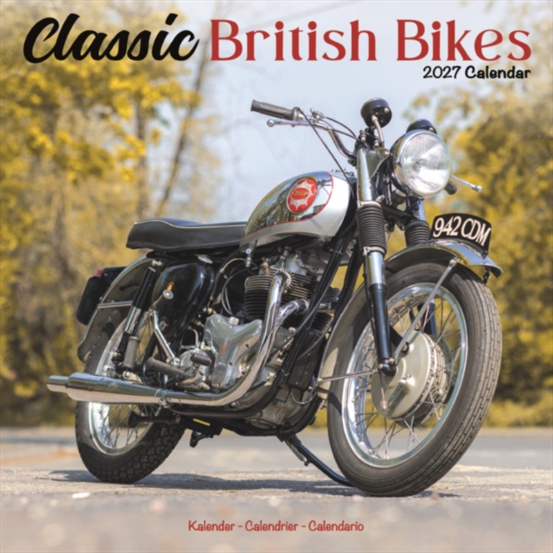 Classic British Bikes W/Product Detail/Calendars & Diaries