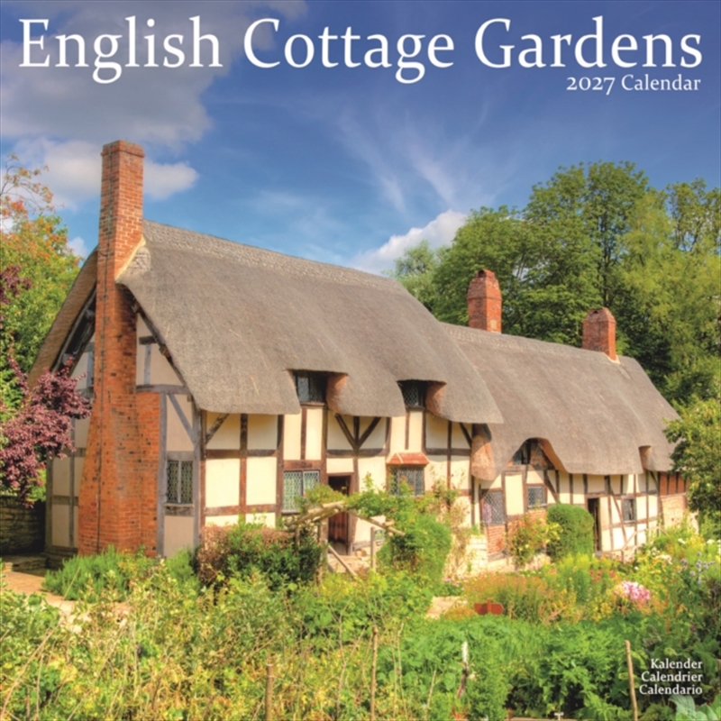 English Cottage Gardens W / AVONSI/Product Detail/Calendars & Diaries
