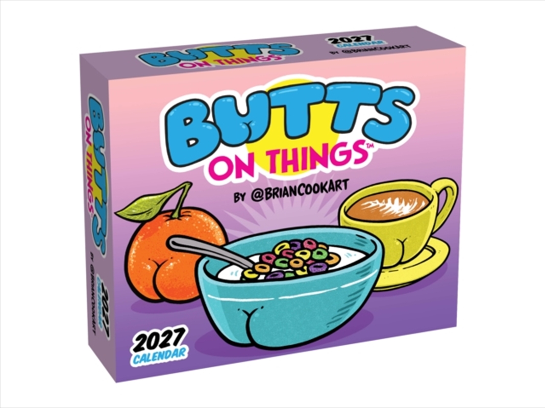 Butts on Things 2027 Day-to-Day Calendar/Product Detail/Calendars & Diaries