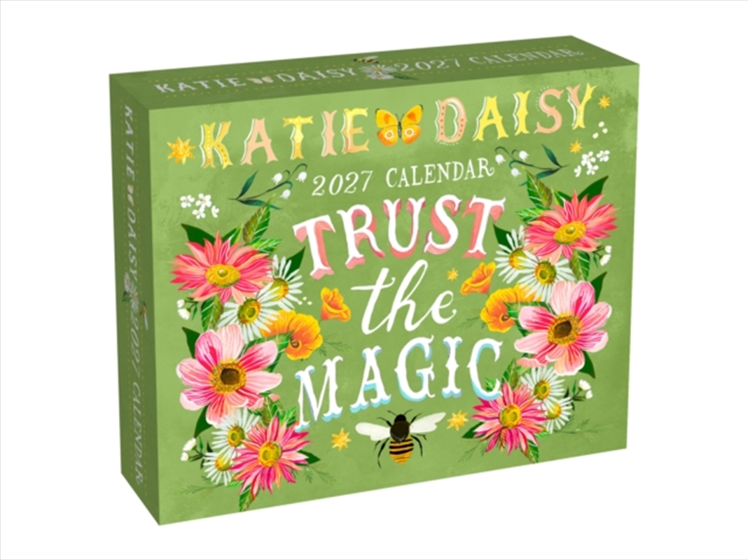 Katie Daisy 2027 Day-to-Day Calendar : Trust the Magic/Product Detail/Calendars & Diaries