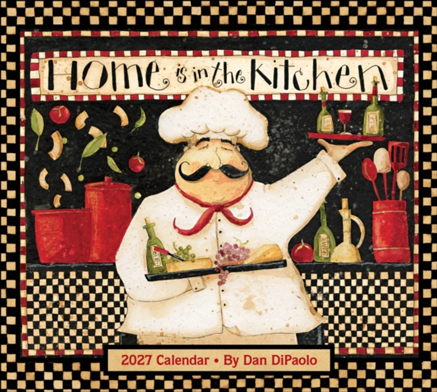 Home is in the Kitchen 2027 Deluxe Wall Calendar/Product Detail/Calendars & Diaries