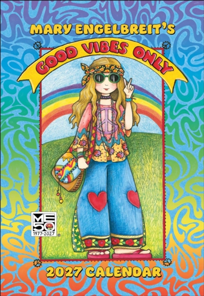 Mary Engelbreit's Good Vibes Only 2027 Monthly Pocket Planner Calendar/Product Detail/Calendars & Diaries
