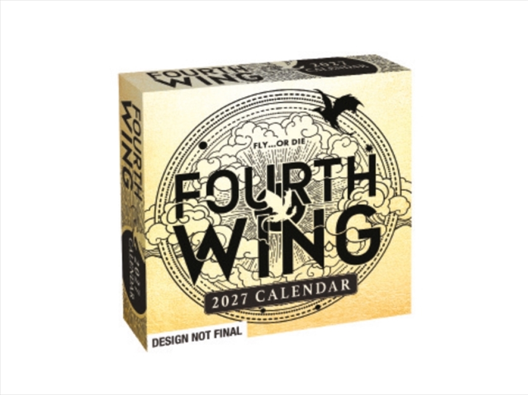 Fourth Wing 2027 Day-to-Day Calendar/Product Detail/Calendars & Diaries