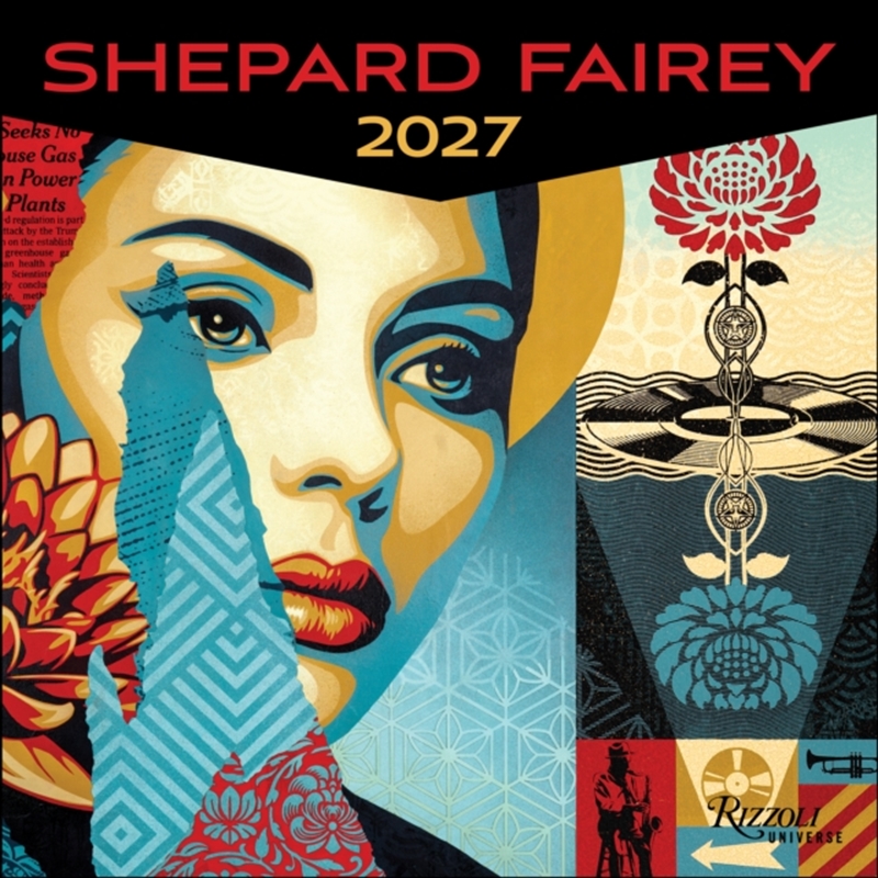 Shepard Fairey 2027 Wall Calendar/Product Detail/Calendars & Diaries