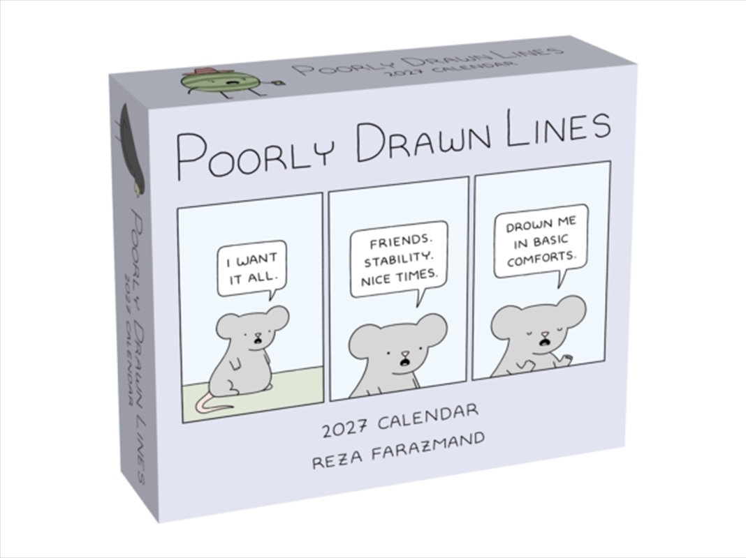 Poorly Drawn Lines 2027 Day-to-Day Calendar/Product Detail/Calendars & Diaries
