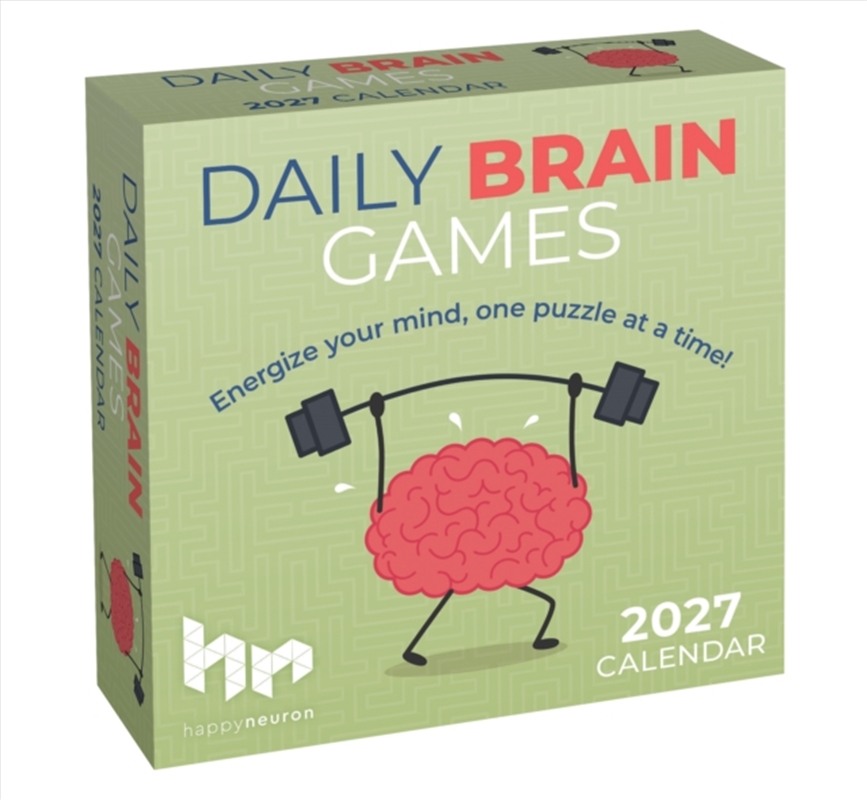 Daily Brain Games 2027 Day-to-Day Calendar : Energize your mind, one puzzle at a time!/Product Detail/Calendars & Diaries
