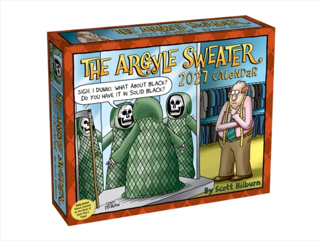 The Argyle Sweater 2027 Day-to-Day Calendar/Product Detail/Calendars & Diaries