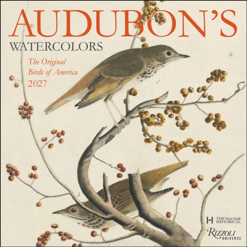 Audubon's Watercolors 2027 Wall Calendar/Product Detail/Calendars & Diaries