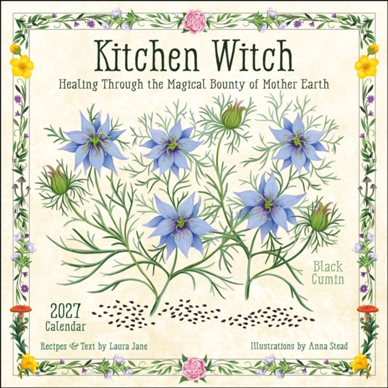 Kitchen Witch 2027 Wall Calendar : Healing Through the Magical Bounty of Mother Earth/Product Detail/Calendars & Diaries