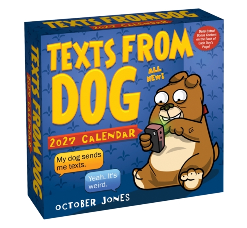 Texts from Dog 2027 Day-to-Day Calendar/Product Detail/Calendars & Diaries