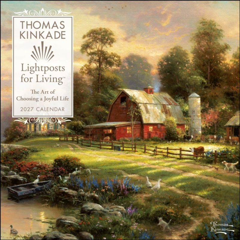 Thomas Kinkade Lightposts for Living 2027 Wall Calendar/Product Detail/Calendars & Diaries