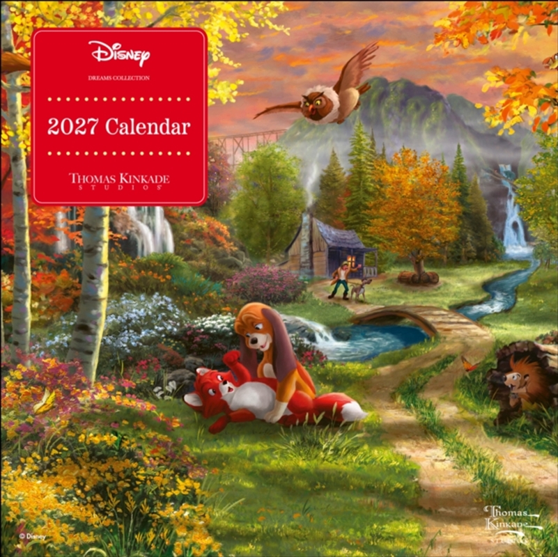 Disney Dreams Collection by Thomas Kinkade Studios 2027 Mini Wall Calendar/Product Detail/Calendars & Diaries