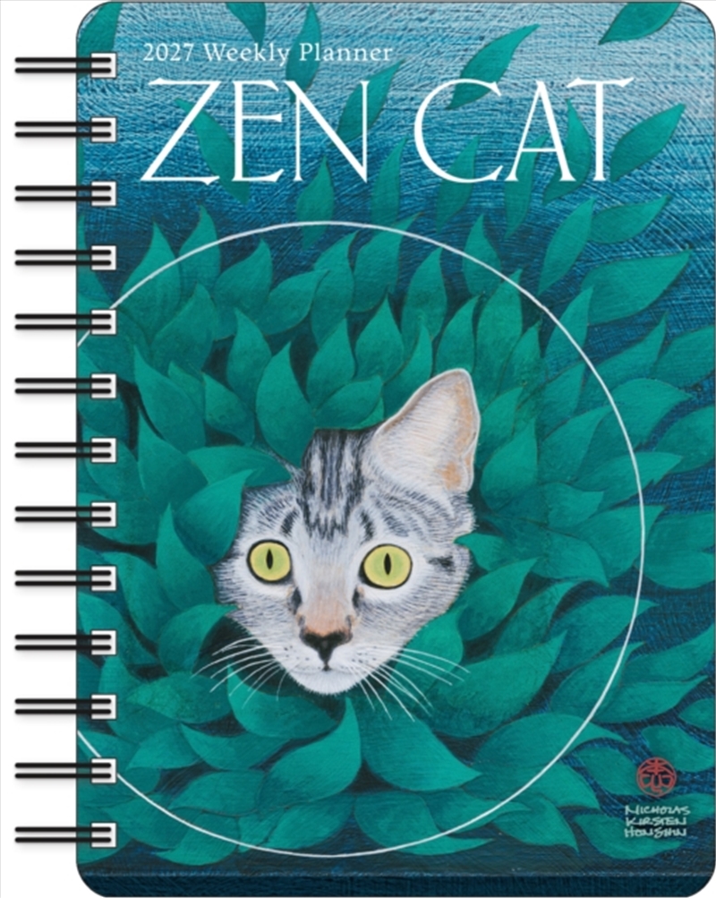 Zen Cat 2027 Weekly Planner Calendar : Meditational Art and Poetry/Product Detail/Calendars & Diaries