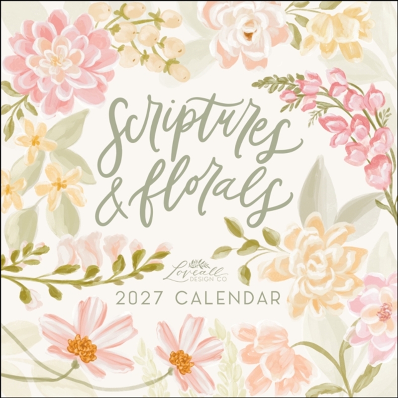 Scriptures and Florals 2027 Wall Calendar/Product Detail/Calendars & Diaries