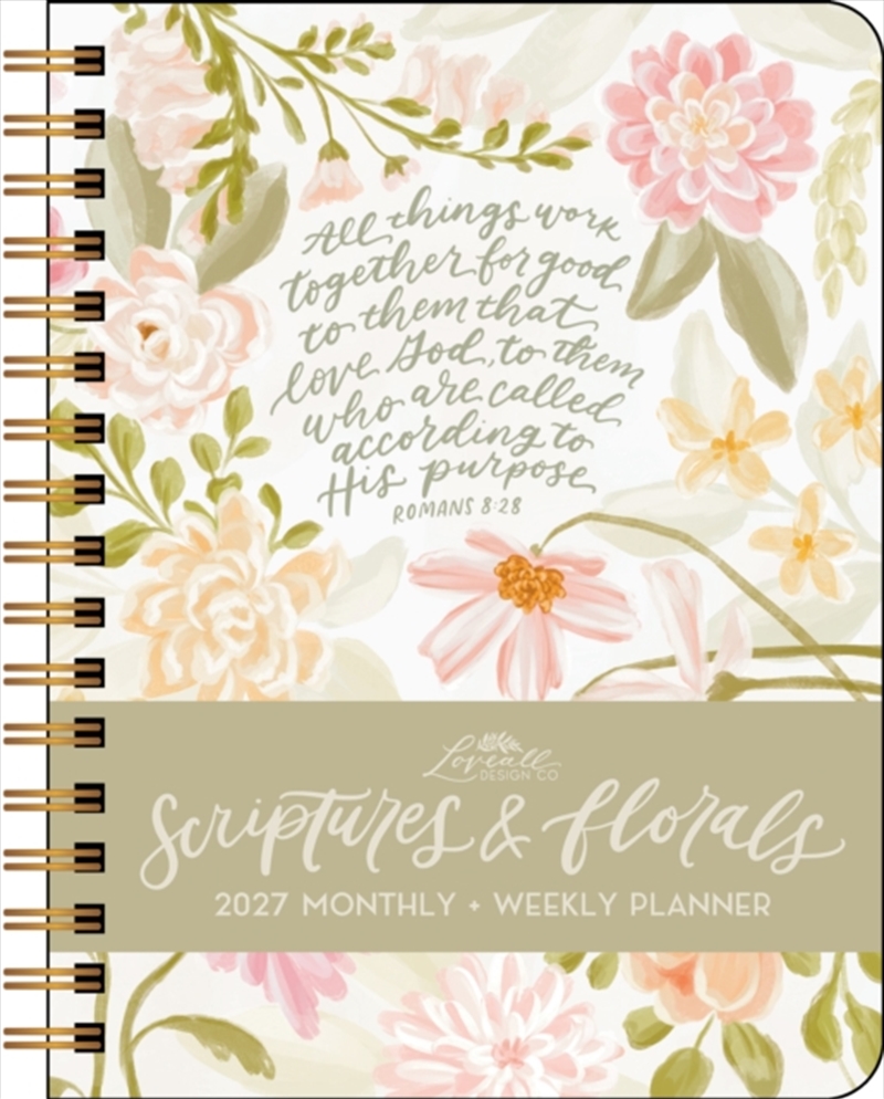 Scriptures and Florals 2027 Weekly/Monthly Planner Calendar/Product Detail/Calendars & Diaries