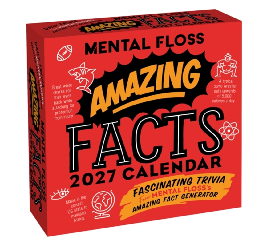 Amazing Facts from Mental Floss 2027 Day-to-Day Calendar/Product Detail/Calendars & Diaries