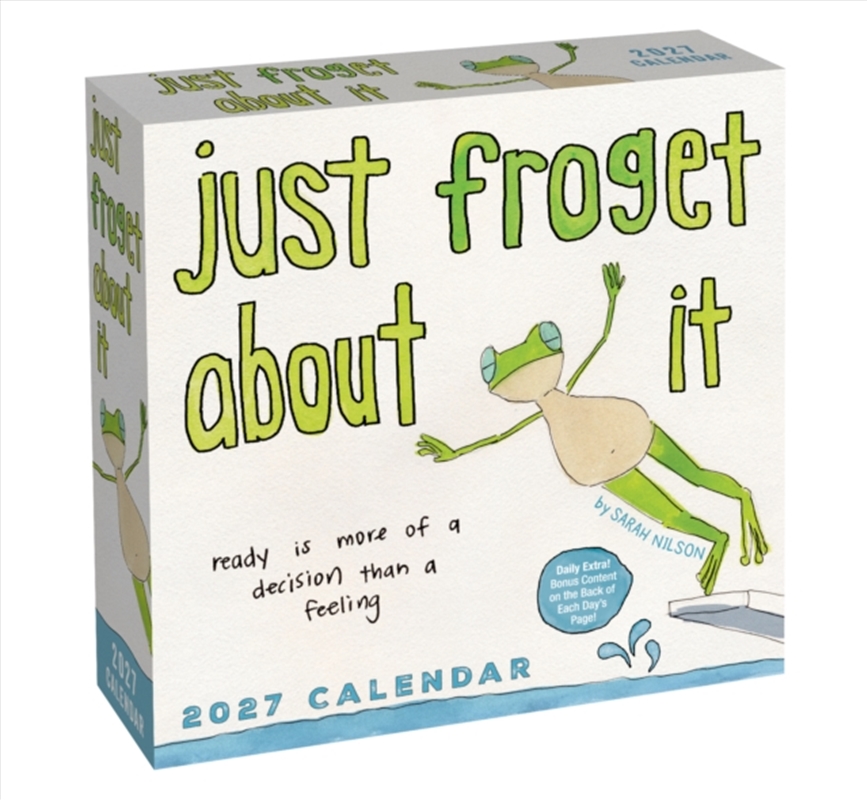 Just Froget About It 2027 Day-to-Day Calendar/Product Detail/Calendars & Diaries