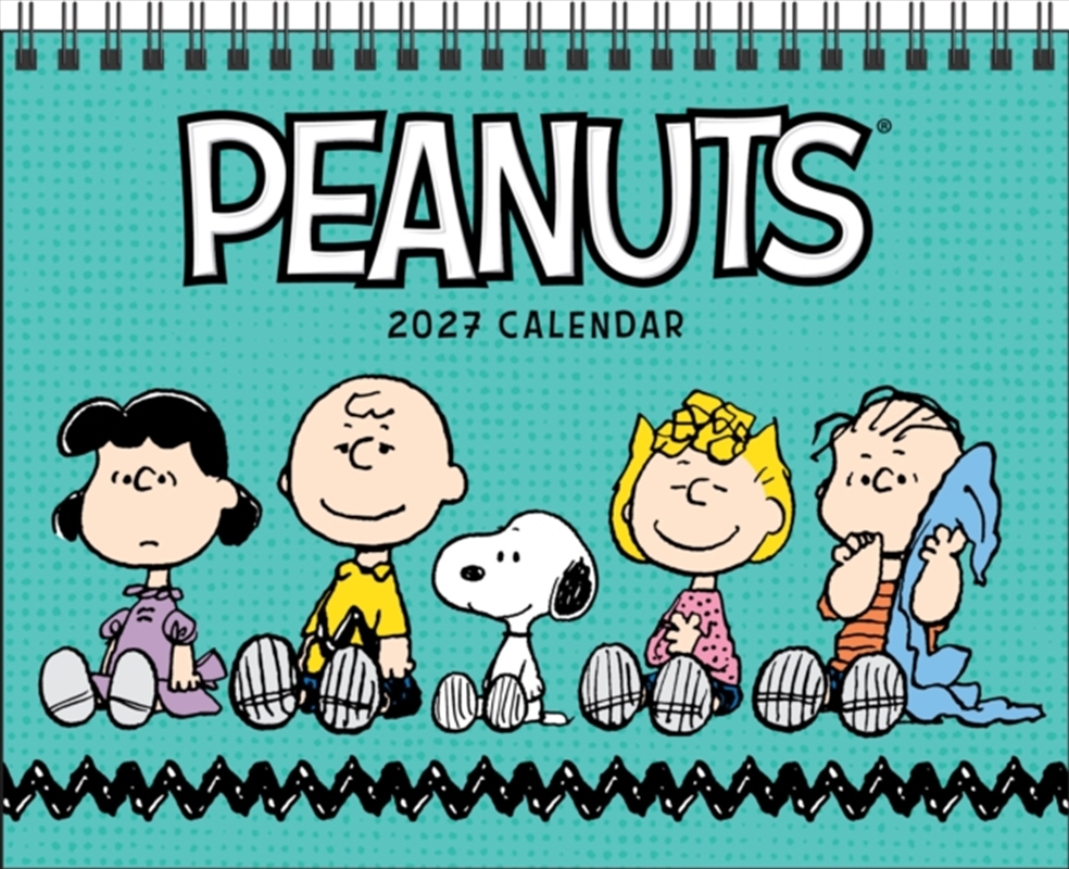 PEANUTS 2027 Monthly Desk Calendar/Product Detail/Calendars & Diaries