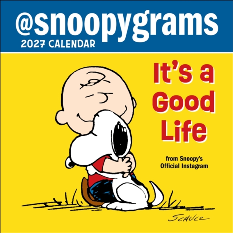 PEANUTS: @Snoopygrams 2027 Mini Wall Calendar/Product Detail/Calendars & Diaries