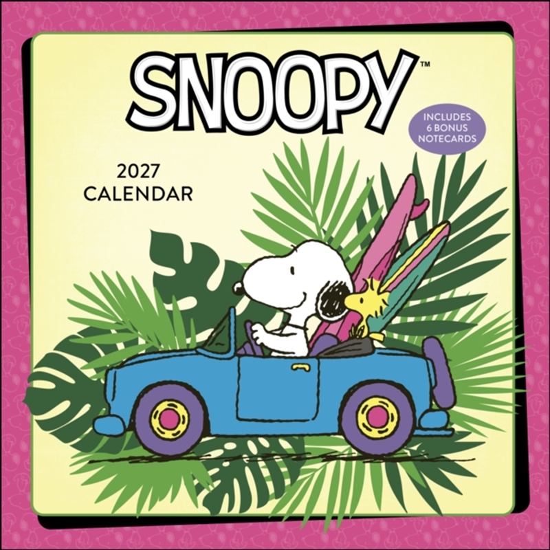 PEANUTS: SNOOPY 2027 Wall Calendar with Notecards/Product Detail/Calendars & Diaries