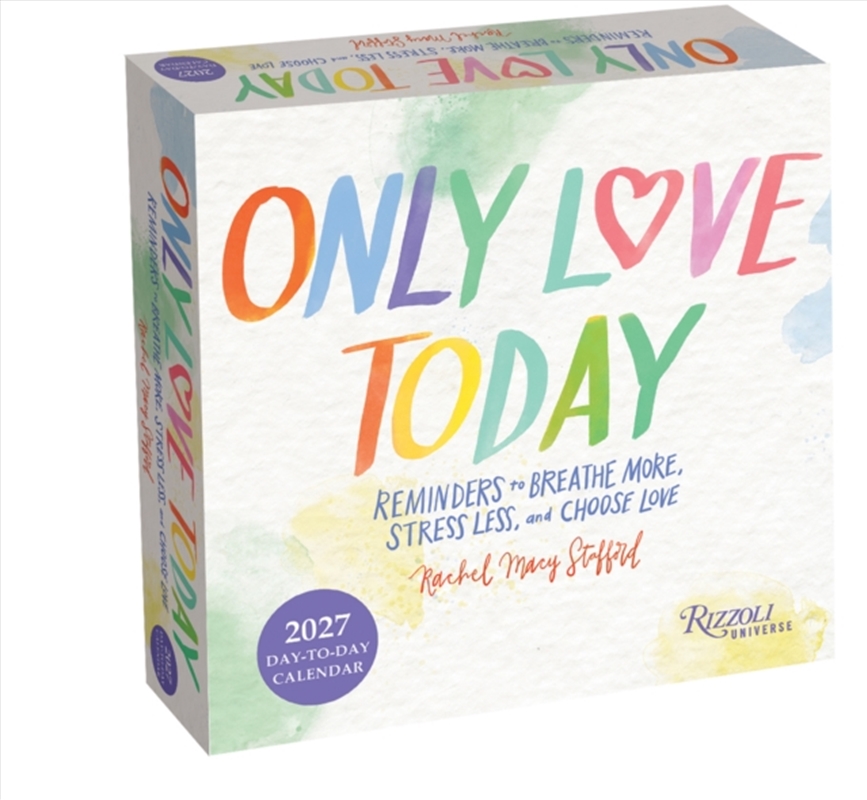 Only Love Today 2027 Day-to-Day Calendar/Product Detail/Calendars & Diaries