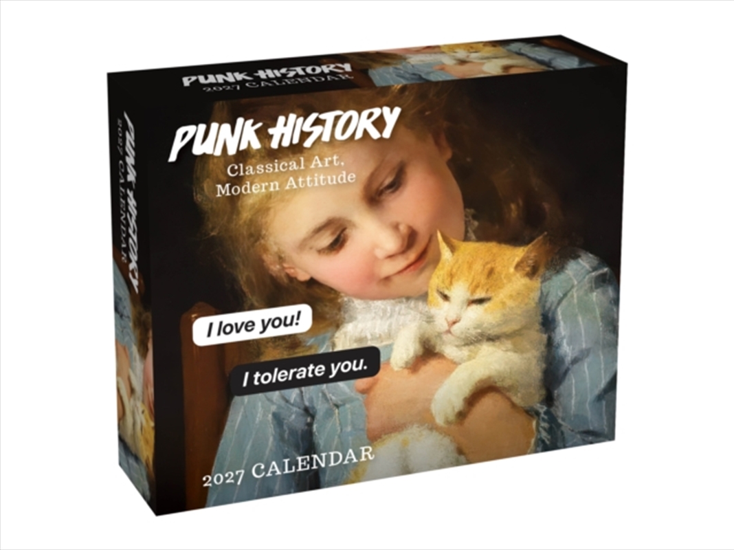 Punk History 2027 Day-to-Day Calendar : Classical Art, Modern Attitude/Product Detail/Calendars & Diaries