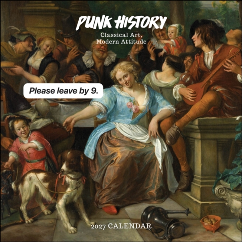 Punk History 2027 Wall Calendar : Classical Art, Modern Attitude/Product Detail/Calendars & Diaries