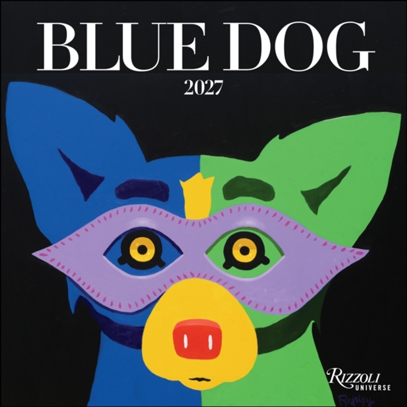 Blue Dog 2027 Wall Calendar/Product Detail/Calendars & Diaries