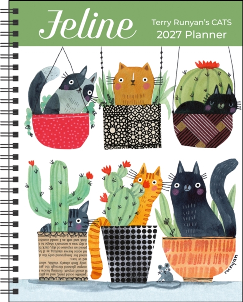 Feline 2027 Monthly/Weekly Planner Calendar/Product Detail/Calendars & Diaries