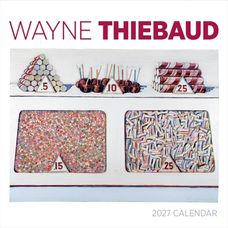 Wayne Thiebaud 2027 Wall Calendar/Product Detail/Calendars & Diaries